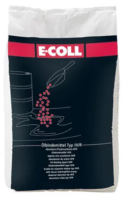 Produktbild von E-COLL Ölbindemittel, Typ III/R, 30L Sack, fein