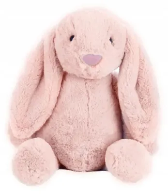 Immagine prodotto di Gustaw grande coniglio Figo (rosa, 30 cm) - peluche, coniglio di peluche - animale di coniglio XXL, peluche mega grande coniglio di peluche per bambini