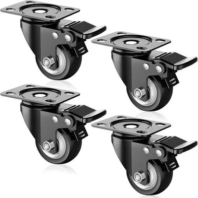 Produktbild von Schnelllaufräder mit Bremse 50mm schwer