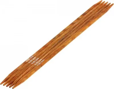 Produktbild von Lana Grossa - Strumpfstricknadel Holz Quattro 15cm 4.0mm