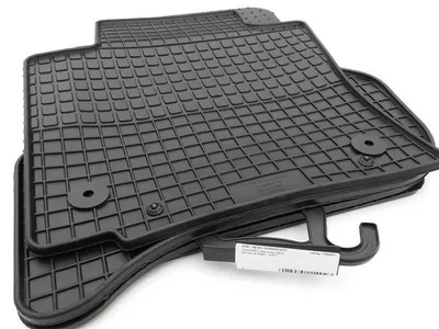 Produktbild von für Seat Leon ab 08/2005-10/2012 Passform PETEX Gummimatten 4-teilig schwarz Allwettermatten Gummifußmatten