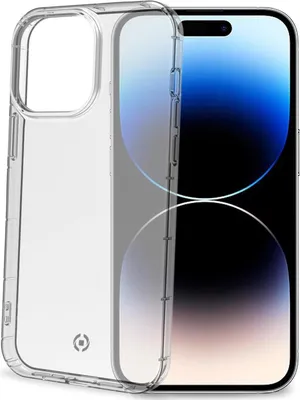 Produktbild von Celly HEXAGEL1025, Cover, Apple, iPhone 14 Pro, 15,5 cm (6.1"), Transparent