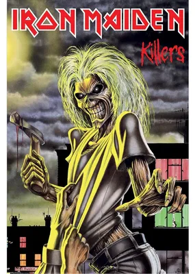 Produktbild von Iron Maiden - "Killers" Maxi-Poster, Papier PM13358 (91,5 cm x 61 cm) (Bunt)