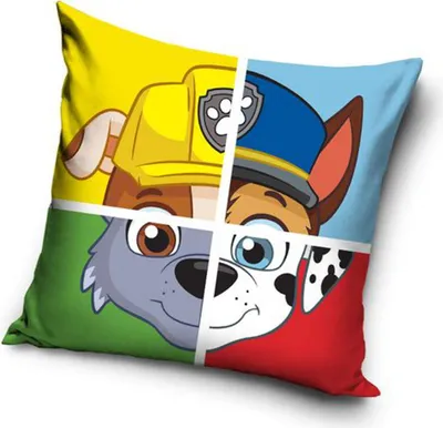 Obrázek produktu pro Povlak na polštář Tlapková patrola 40 x 40 cm