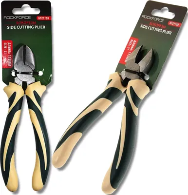 Immagine prodotto di ROCKFORCE Pinze TAGLIENTI universali laterali COMBINATE 7" 175 mm