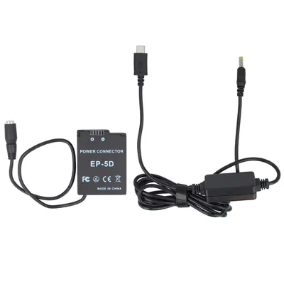 DC-Kuppler + USB-C Adapter Kabel - Nikon EP-5D