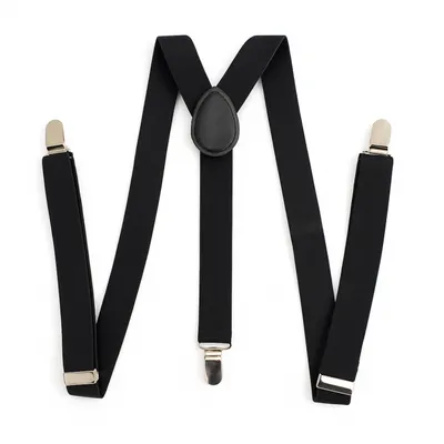 Immagine prodotto di Bretelle da uomo – elastiche e flessibili – 1920 Accessori come Gatsby, Charleston per Carnevale (nero)
