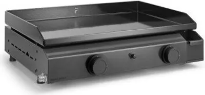 Image de Plancha gaz 5000w plaque fonte émaillé 57.5x37.9cm - Forge Adour - BASEG60A -