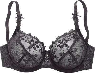 Produktbild von LASCANA Bügel-BH schwarz Größe 105 Cup F