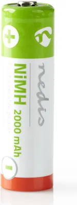 Produktbild von Nedis Wiederaufladbarer Ni-MH-Akku AA - 1.2 V DC - 2000 mAh - 4-Pack