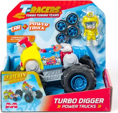 Produktbild von ORBICO TRACER S Power Truck Turbo Digger 18019 - Kinder-Bauspielzeug