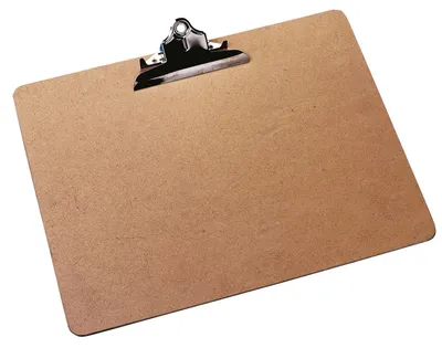 Produktbild von Q-Connect® KF01305 Klemmbrett - A3 quer, Holz, braun
