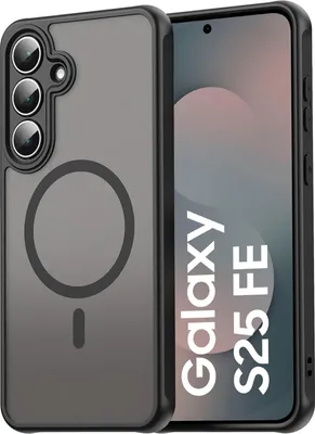 A product image showing a phone case next to a phone screen displaying product information.