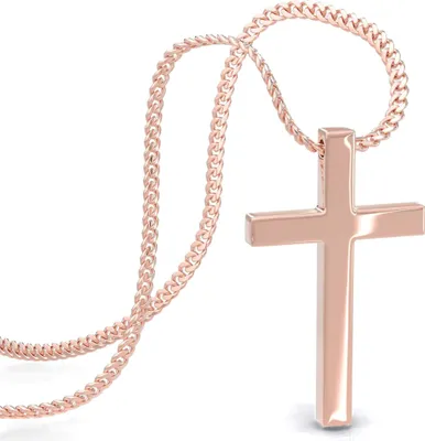 Produktbild von SERASAR Premium Halskette Damen [Hope]  |  Rostfreier 316L Chirurgenstahl  |  Wasserfest  |  Verstellbare Länge  | Farbe: Roségold |  Inklusive Schmuckschacht