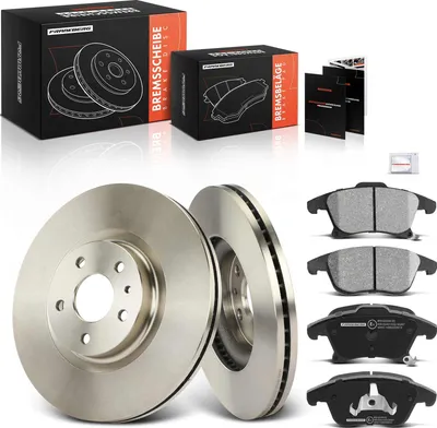 Immagine prodotto di Frankberg 2x dischi freno 4x pastiglie freno asse anteriore per Ford Mondeo V Turnier CF 1.0L 1.5L 1.6L 2.0L anno dal 2014