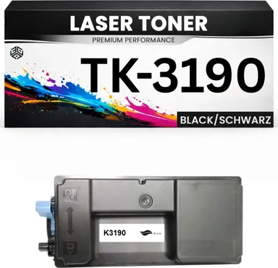 Produktbild von Toner TK-3190 für Kyocera Schwarz TK3190 hochwertige Alternative für Kyocera ECOSYS P3050dn, P3055dn, P3060dn