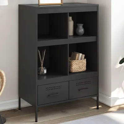 Obrázek produktu pro vidaXL Highboard černá 68x39x101,5 cm ocel
