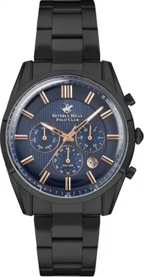 Produktbild von Herrenuhr BEVERLY HILLS BP3262X.690 in marineblau - ein modisches Geschenk