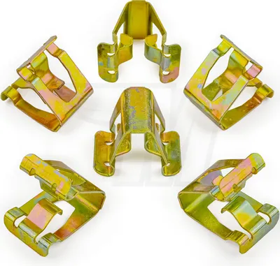 Produktbild von 10x Befestigungs Klammer Clip für Audi, Seat, Skoda, VW Verkleidung Armaturen Konsole | 1C0867388