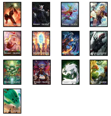 Produktbild von 100 Ultra Pro Sleeves - Final Fantasy (66x91mm)