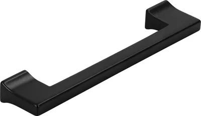 Immagine prodotto di Siro maniglia per mobili Beres LA128 - maniglia per mobili - maniglia quadrata per armadi - zinco pressofuso nero opaco