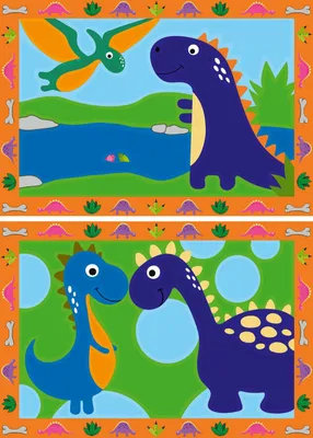 Imagen del producto de CreArt: Mundo de los Dinosaurios. Pintar por números, a partir de 5 años. Papel