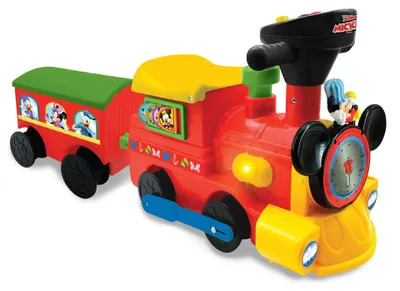 Image de KIDDIELAND Train Mickey à piles avec rails