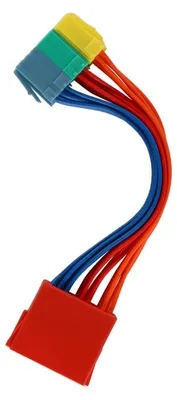 20-Pin ISO Steckerverlängerung für Autoradio, 18 cm Kabel