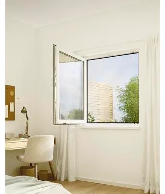 Produktbild von tesa Fliegengitter Klett für Fenster weiß 180x150 cm