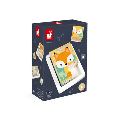 Immagine prodotto di JANOD cubo in legno con gattini, 6 cubi