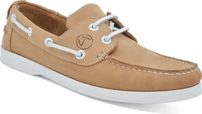 Produktbild von Damen Bootsschuhe Seajure Noordhoek Nubuk Leder Kamel und Weiß, Größe 40