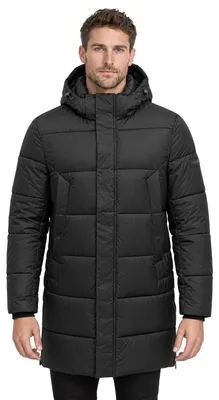 Produktbild von Tazzio Herren Wintermantel A825 (Schwarz, M)