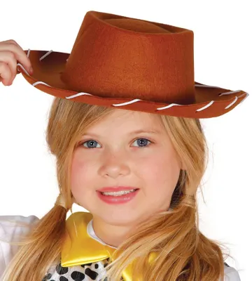 Produktbild von brauner Cowboyhut für Kinder Braun