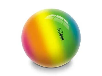 Image de Ballon en caoutchouc pour enfantsMONDO 230 mm - Arc-en-ciel