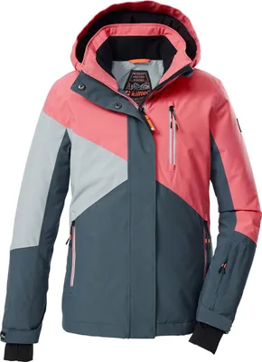 Produktbild von KSW 209 Girls Ski Jacket dunkel denim/koralle pink/hell rauchblau (00506) 164