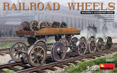 Produktbild von MINIART MA35607 Railroad wheels