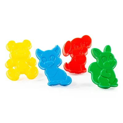 Image de Cavallino Animaux moulés en sable, 4pcs.