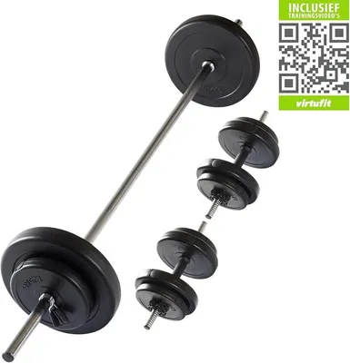 Imagen del producto de Silecomplaza - Juego de mancuernas ajustables - Mancuernas con pesos - 30,5 kg - Color