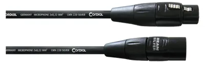 Immagine prodotto di Cordial CIM 20 FM, XLR (3 pin), maschio, XLR (3 pin), femmina, 20 m, nero