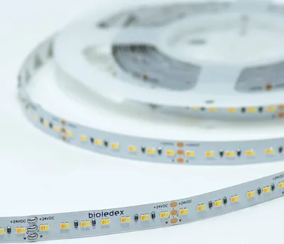 Produktbild von Bioledex LED Streifen 24V 90Ra 19,2W/m 252LED/m 2700-6500K 5m Rolle tunable white SMD Streifen