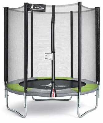 Image de KANGUI Trampoline rond Ø180cm avec filet de sécurité - RALLI