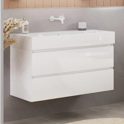Produktbild von pianura Stella Waschtisch mit Unterschrank 81 cm, ohne Hahnloch