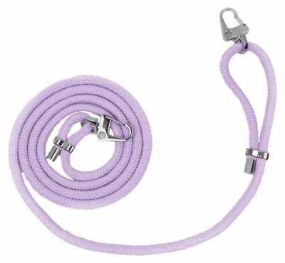 Produktbild von Handykette Wildhearts Lila, 78 cm Kabellänge, abnehmbares Kabel, verstellbare Silberclips