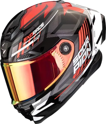 Zdjęcie produktu dla Kask integralny Scorpion EXO-Race Air Kobra czarny / czerwony L