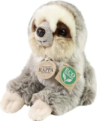 Zdjęcie produktu dla RAPPA Pluszowy leniwiec siedzący 18 cm ECO-FRIENDLY