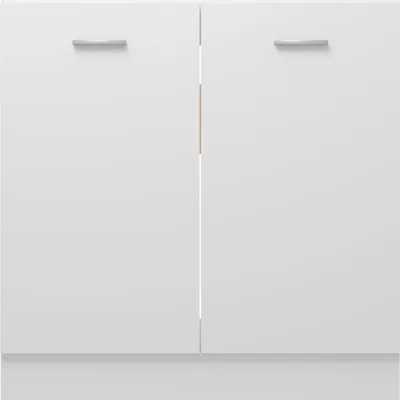 Produktbild von Stabli Möbel Spülenunterschrank Lyon Weiß 80x46x81,5 cm Holzwerkstoff - Küchenschränke CC4461980