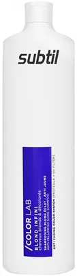 Produktbild von Subtil - Color Lab - Blond Infini - Anti-Gelb-Shampoo - 1000 ml