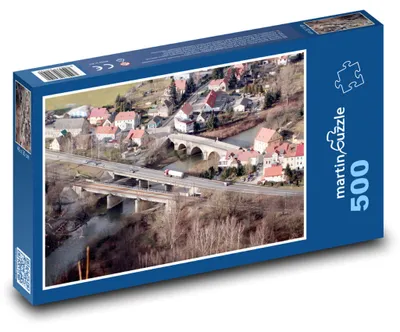 Obrázek produktu pro Puzzle 500 Mosty a Krajina Barda - martinpuzzle