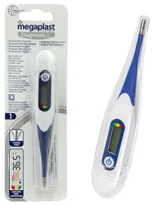 Produktbild von FORNOR MEGAPLAST 16513 Quecksilberfreies Thermometer ECOSTRIPS