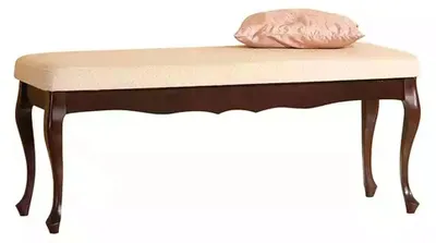 Produktbild von Klassische Designer Sitzbank Hocker Sitzmöbel Polsterbank Bank Fußhocker